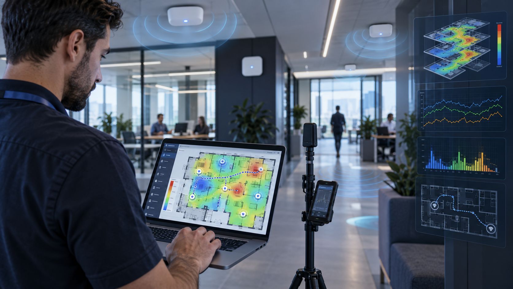 Cos’è una Wi-Fi Survey e perché è indispensabile in azienda